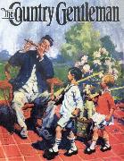 William Meade Prince Cover Painting for The Country Gentleman oil painting reproduction